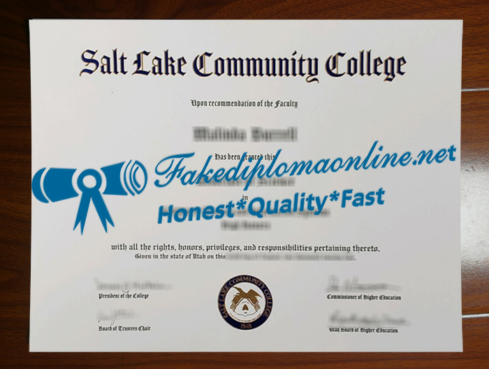 Salt Lake Community College degree