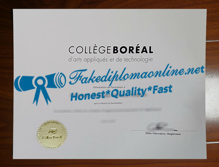 Collège Boréal diploma