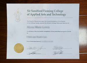 Fleming College diploma