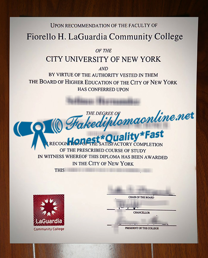 LaGuardia Community College degree