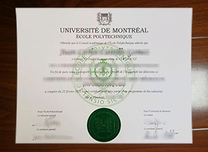 Polytechnique Montréal diploma