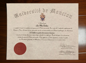 Université de Moncton diploma