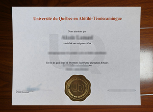 Université du Québec Abitibi-Témiscamingue diploma