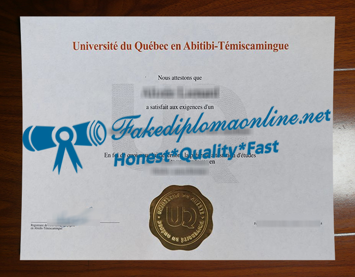 Université du Québec Abitibi-Thémiscamingue degree