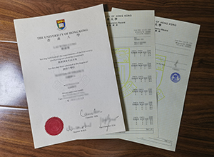 University of Hong Kong degree and transcript