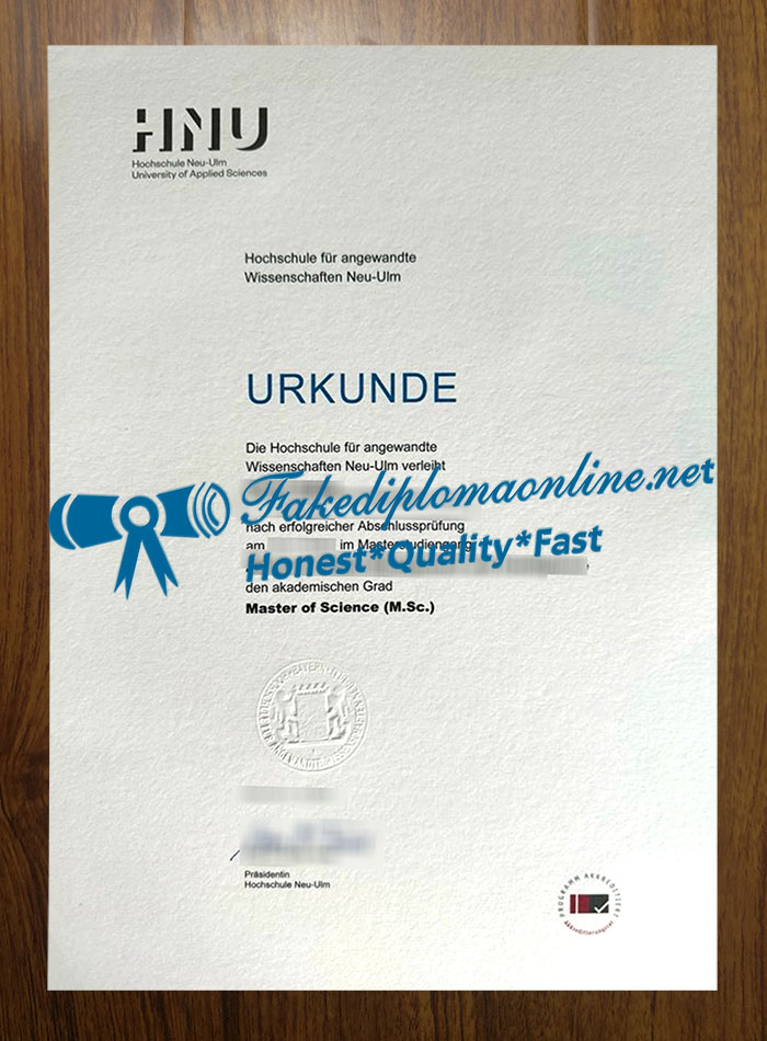 Hochschule Neu Ulm degree