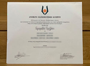 Open University of Cyprus diploma