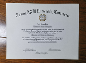 Texas A&M University-Commerce diploma