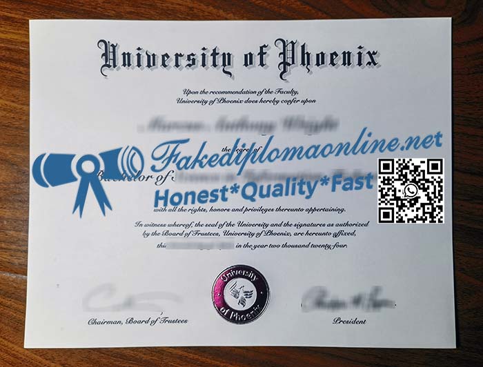 University of Phoenix degree