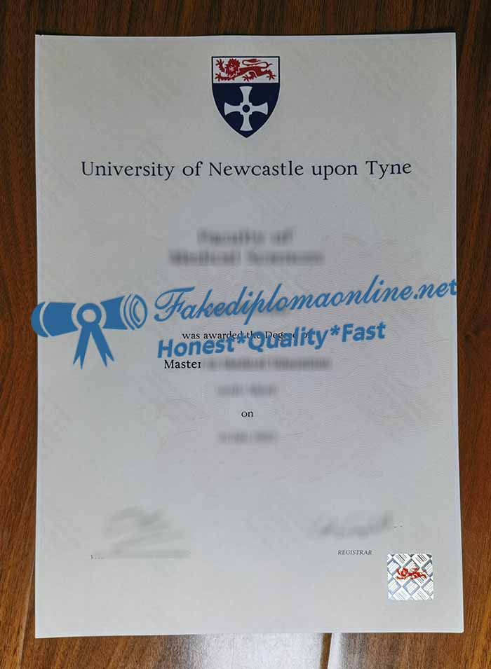 University of Newcastle upon Tyne degree