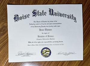 Boise State University diploma