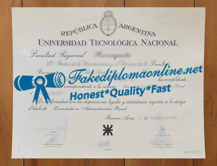 Universidad Tecnológica Nacional degree