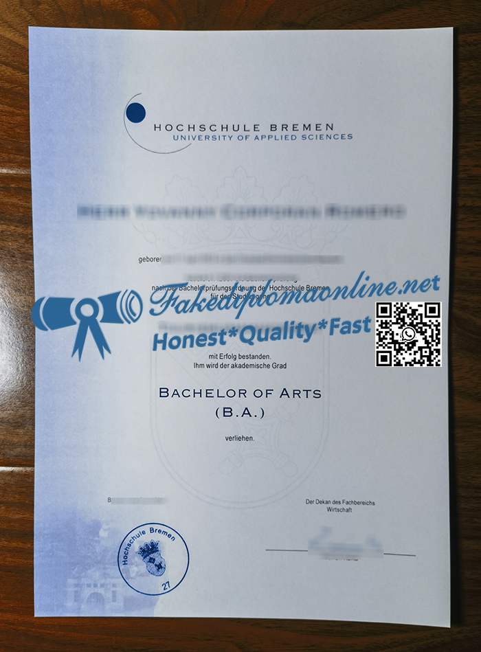 Hochschule Bremen degree