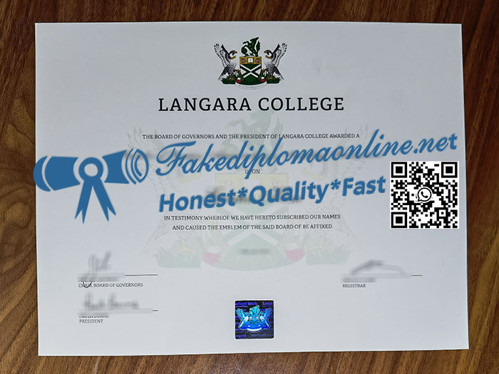 Langara College diploma