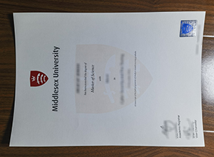 Middlesex University diploma