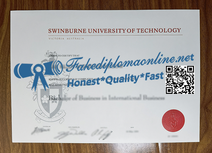 Swinburne University of Technology degree