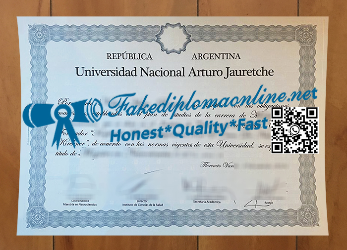 Universidad Nacional Arturo Jauretche degree