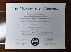 Is it possible to get a University of Arizona degree certificate online?