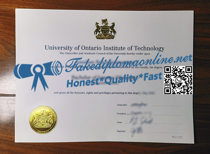 Ontario Tech University diploma