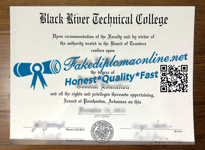 Black River Technical College degree