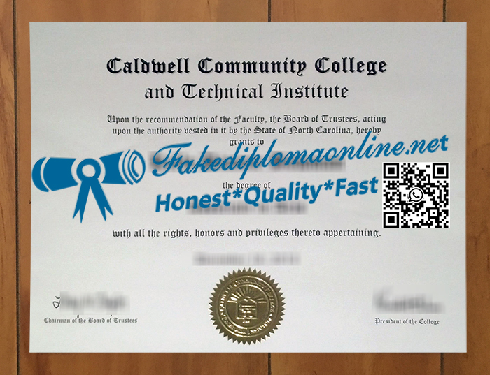 Caldwell Community College and Technical Institute degree