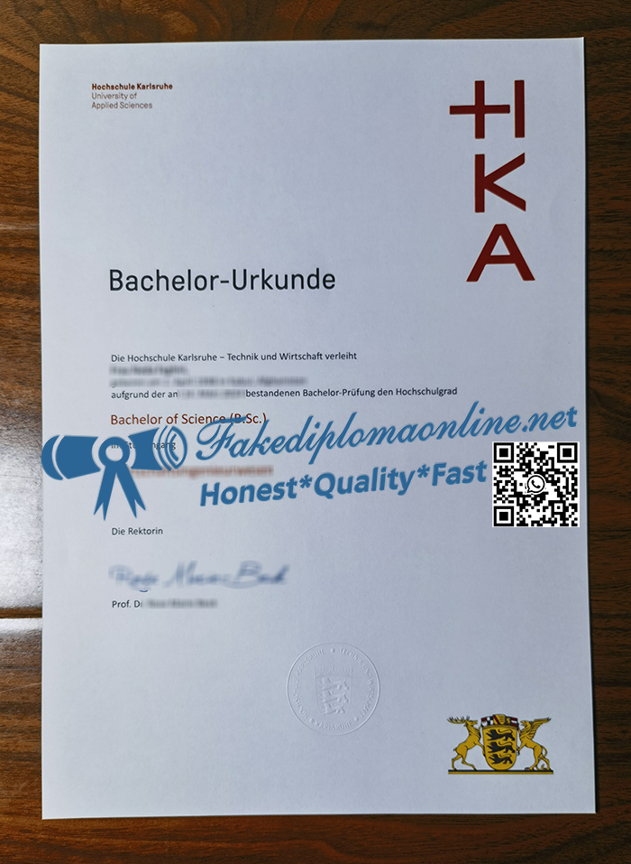 Hochschule Karlsruhe degree