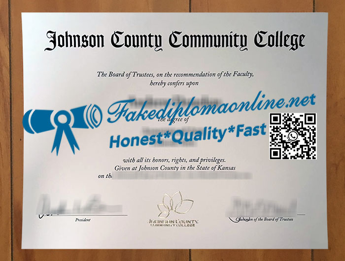 Johnson County Community College degree