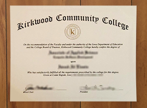 Kirkwood Community College diploma