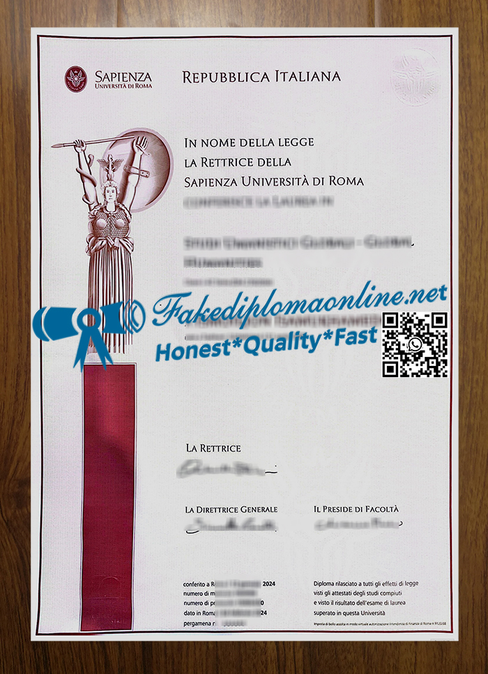 Sapienza Università di Roma diploma