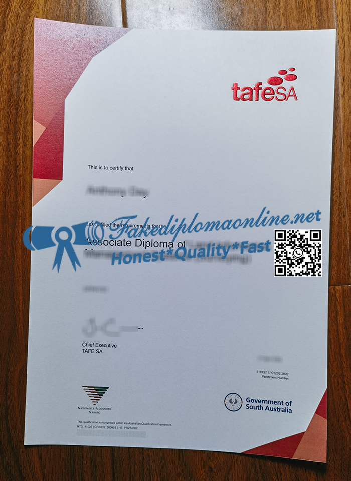 TAFE South Australia diploma