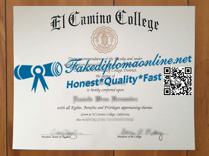 El Camino College degree