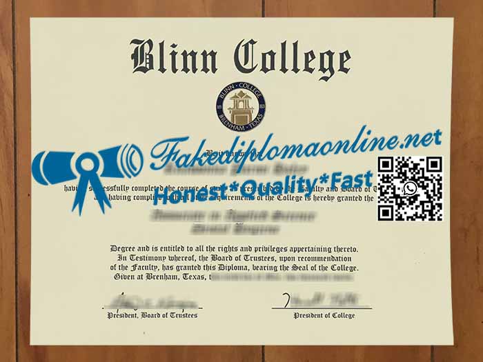 Blinn College degree