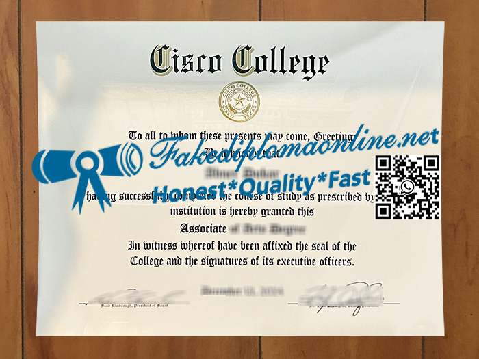 Cisco College degree