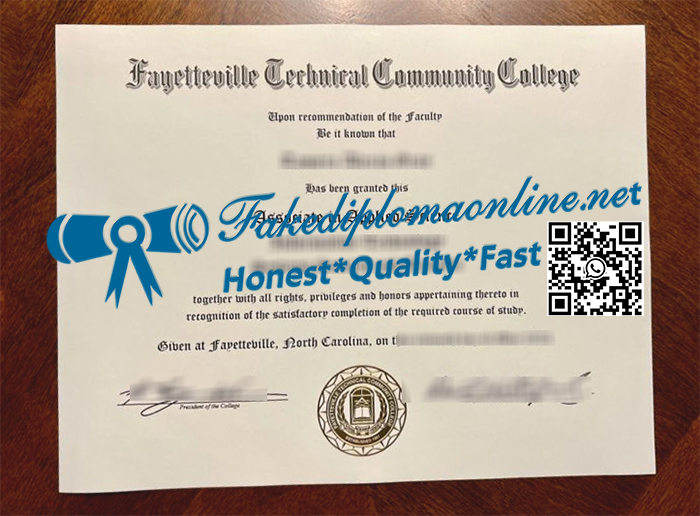 Fayetteville Technical Community College degree