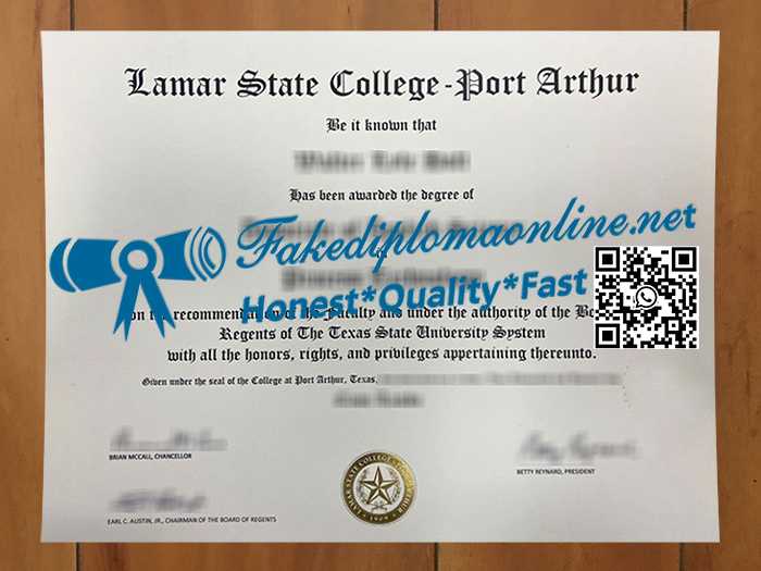 Lamar State College-Port Arthur degree