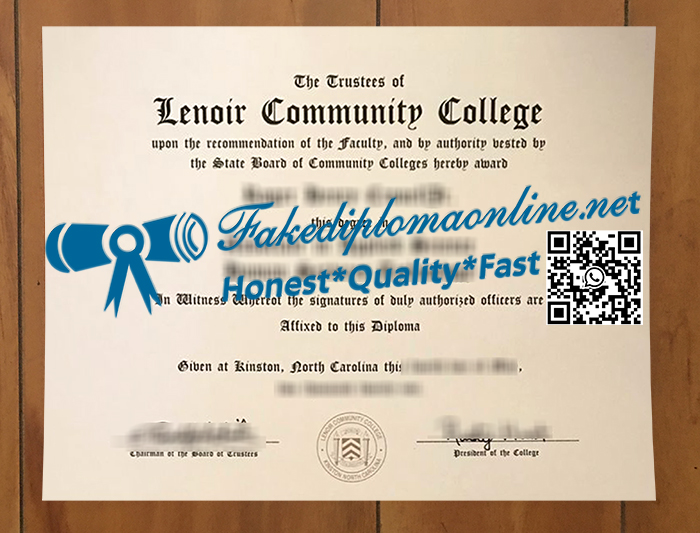 Lenoir Community College degree