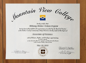 How much to get a Mountain View College degree online