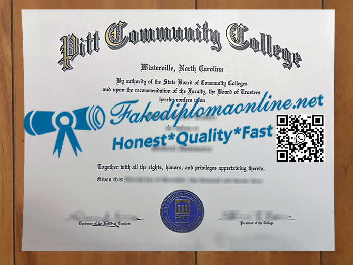 Pitt Community College degree