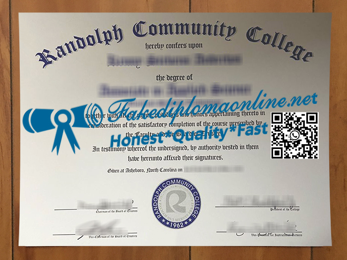 Randolph Community College degree