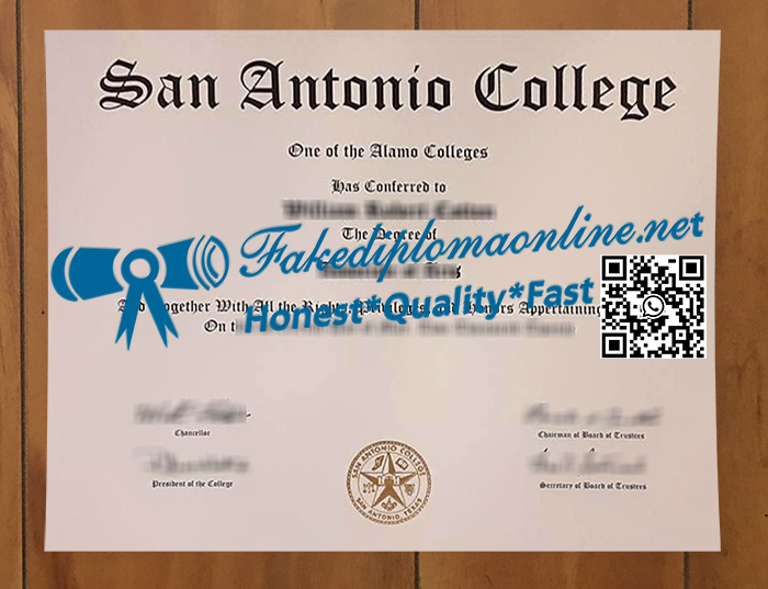 San Antonio College degree