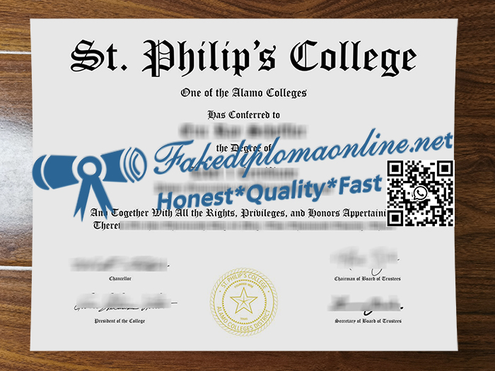 St. Philip's College degree